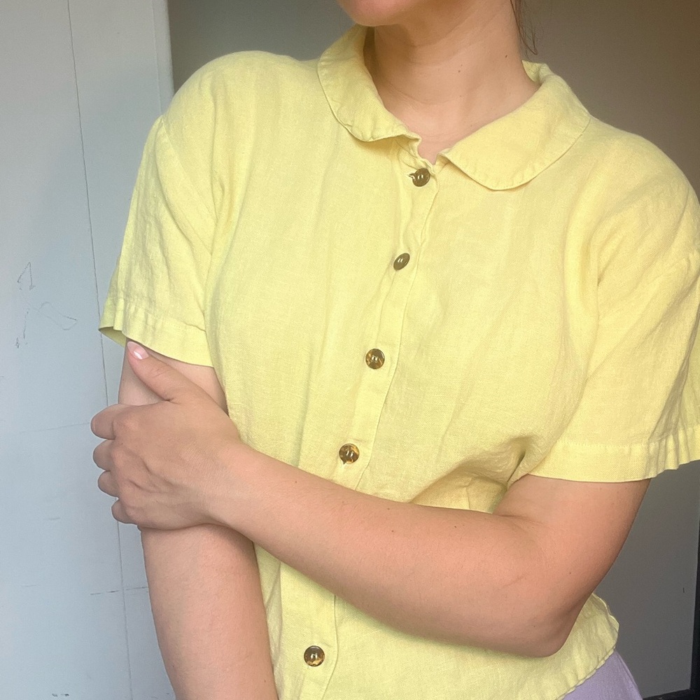 Vintage Linen Top